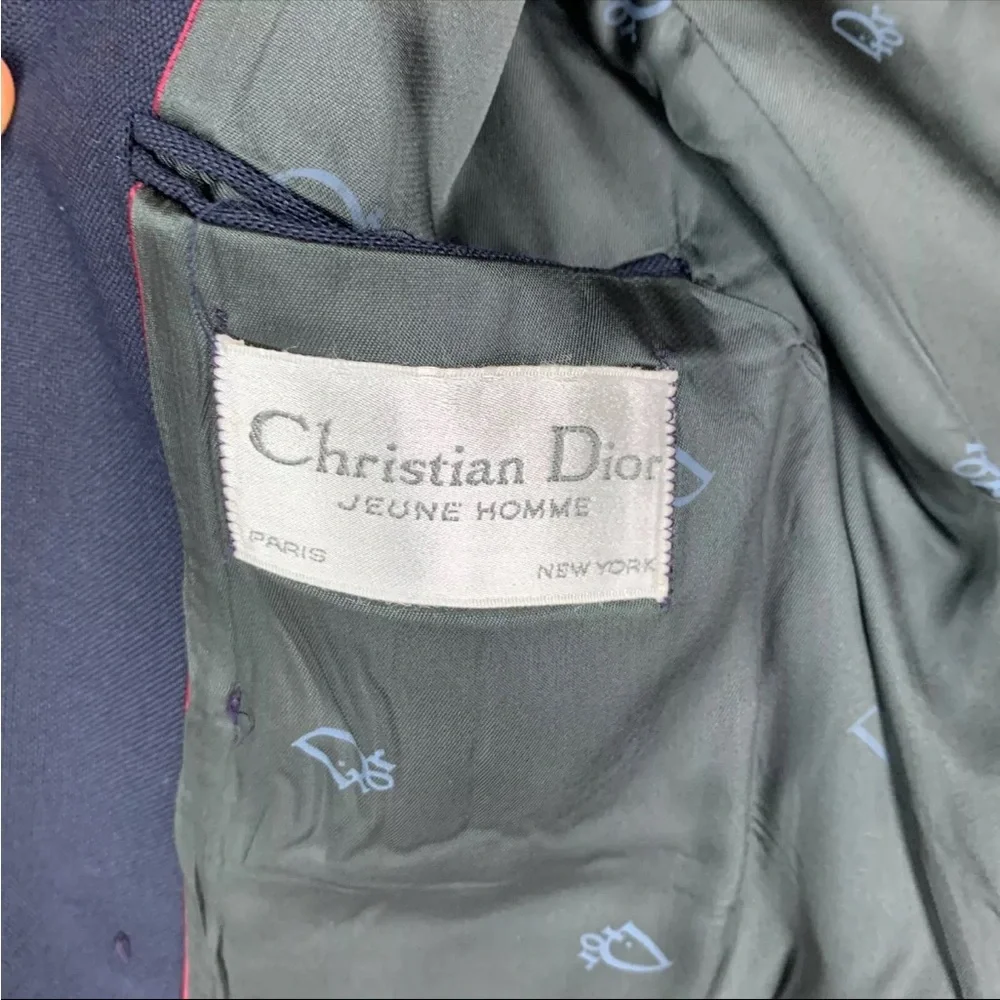Gorgeous Christian Dior vintage blue blazer
